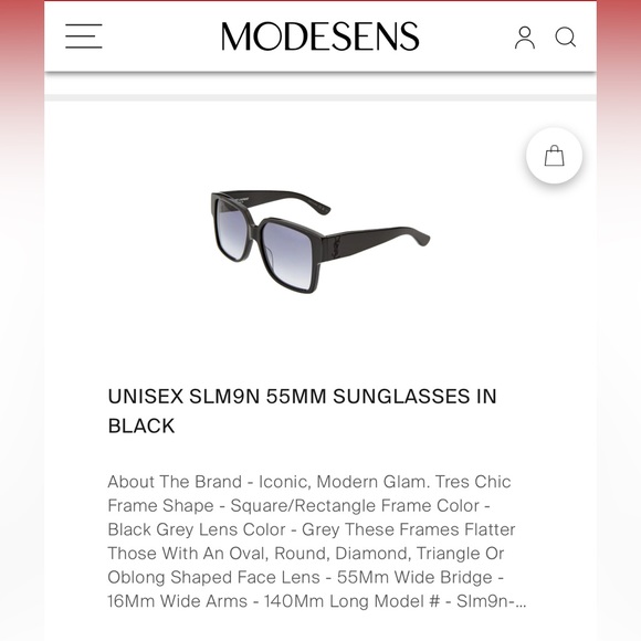 Brand new authentic Saint Laurent YSL unisex sunglasses - Picture 13 of 13